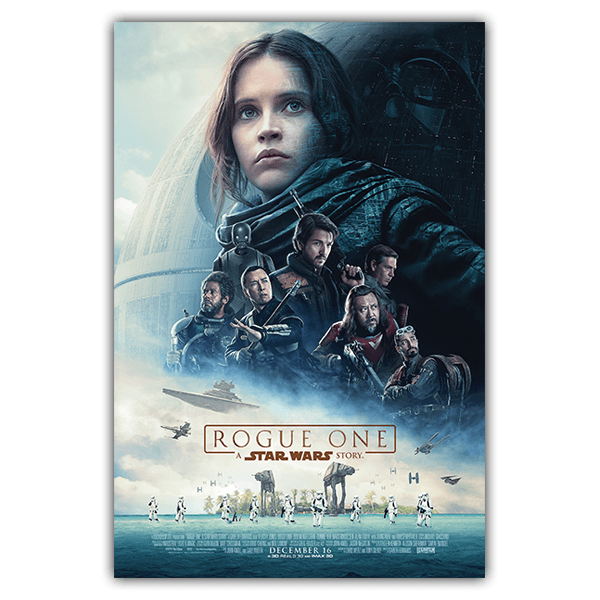 Vinilos Decorativos: Póster adhesivo Star Wars Rogue One