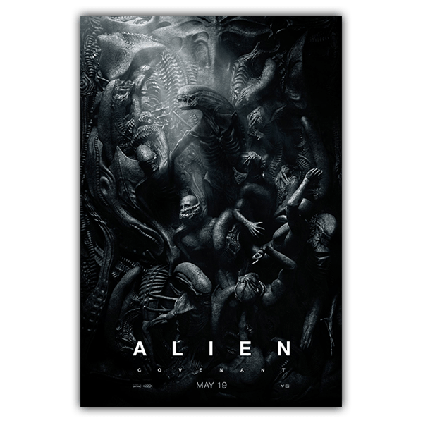 Vinilos Decorativos: Póster adhesivo Alien Covenant