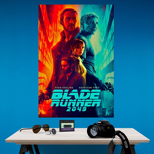 Vinilos Decorativos: Póster adhesivo Blade Runner 2049