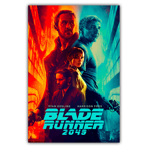 Vinilos Decorativos: Póster adhesivo Blade Runner 2049