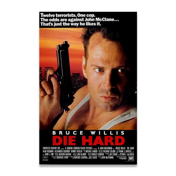 Vinilos Decorativos: Bruce Willis Die Hard