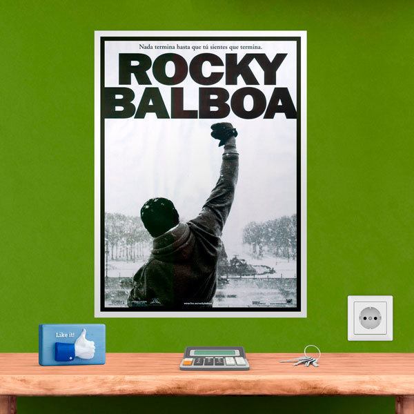 Vinilos Decorativos: Rocky Balboa motivacion