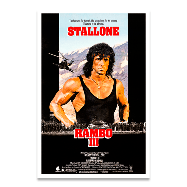 Vinilos Decorativos: Rambo III