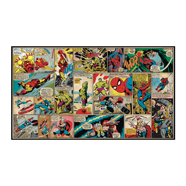 Vinilos Decorativos: Comic Vengadores