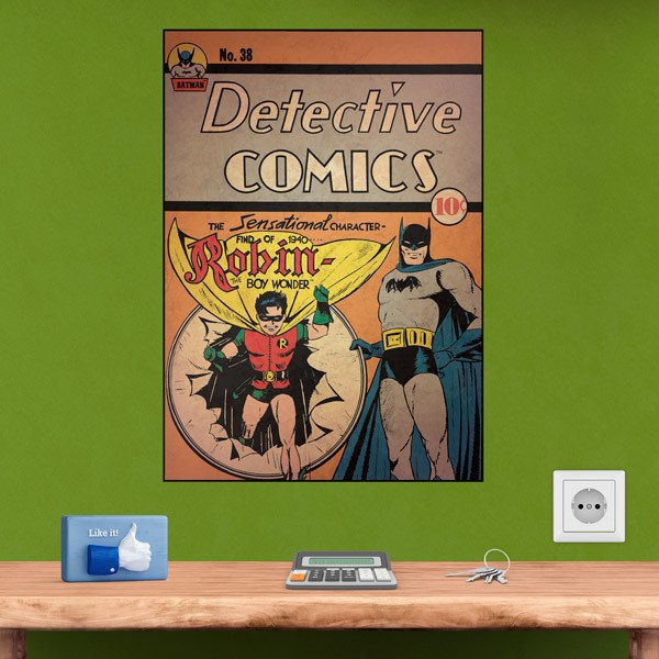Vinilos Decorativos: Batman y Robin