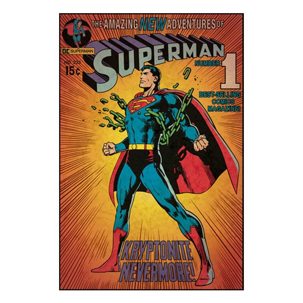 Vinilos Decorativos: Superman Kriptonita