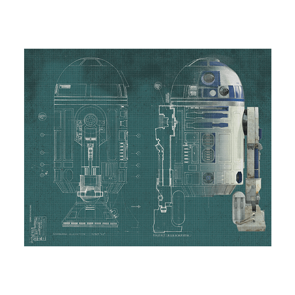 Vinilos Decorativos: Planos R2-D2