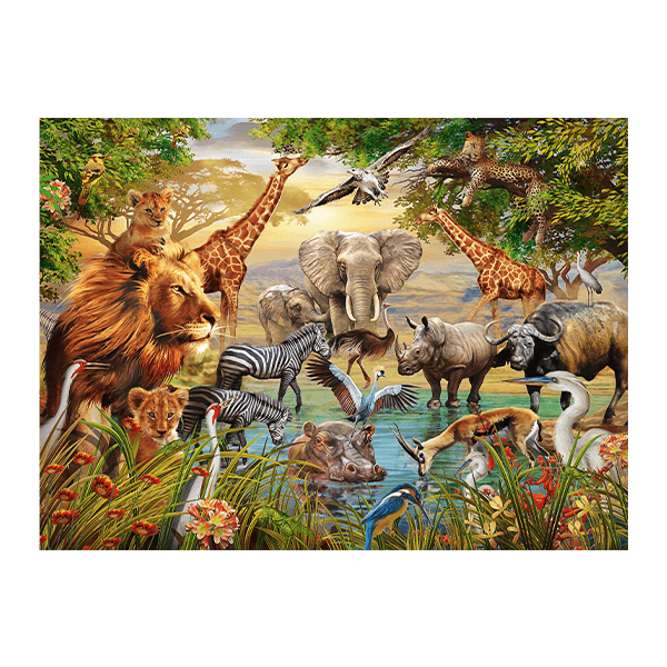Vinilos Decorativos: Animales Selva Africana