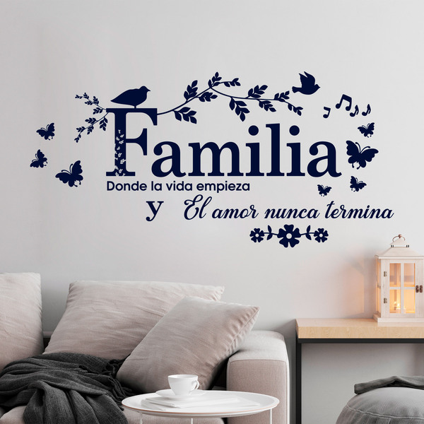 Vinilos decorativos 'Cada Familia
