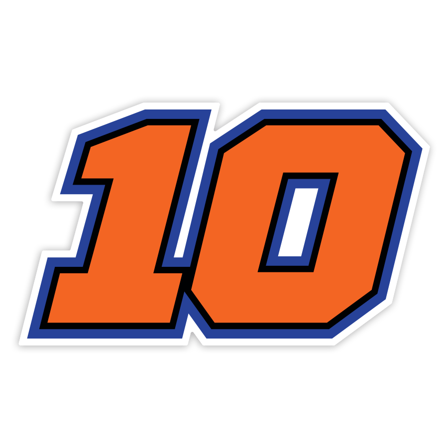 Pegatinas: Luca Marini Número 10 MotoGP