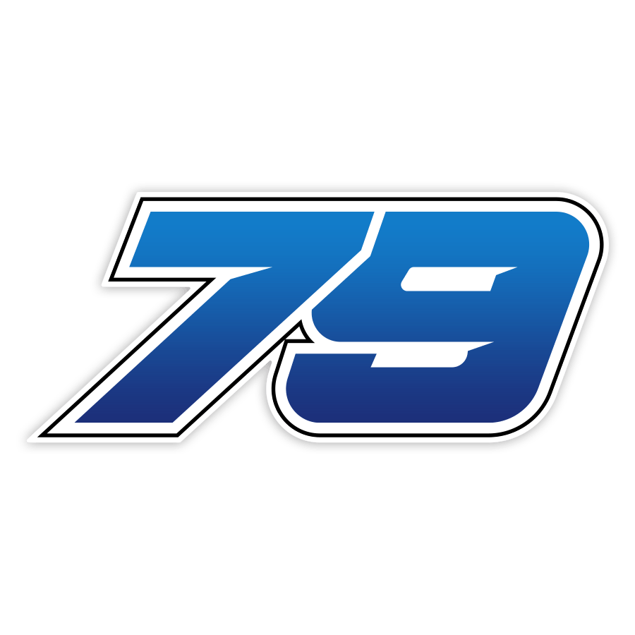 Pegatinas: Número 79 MotoGP Ai Ogura