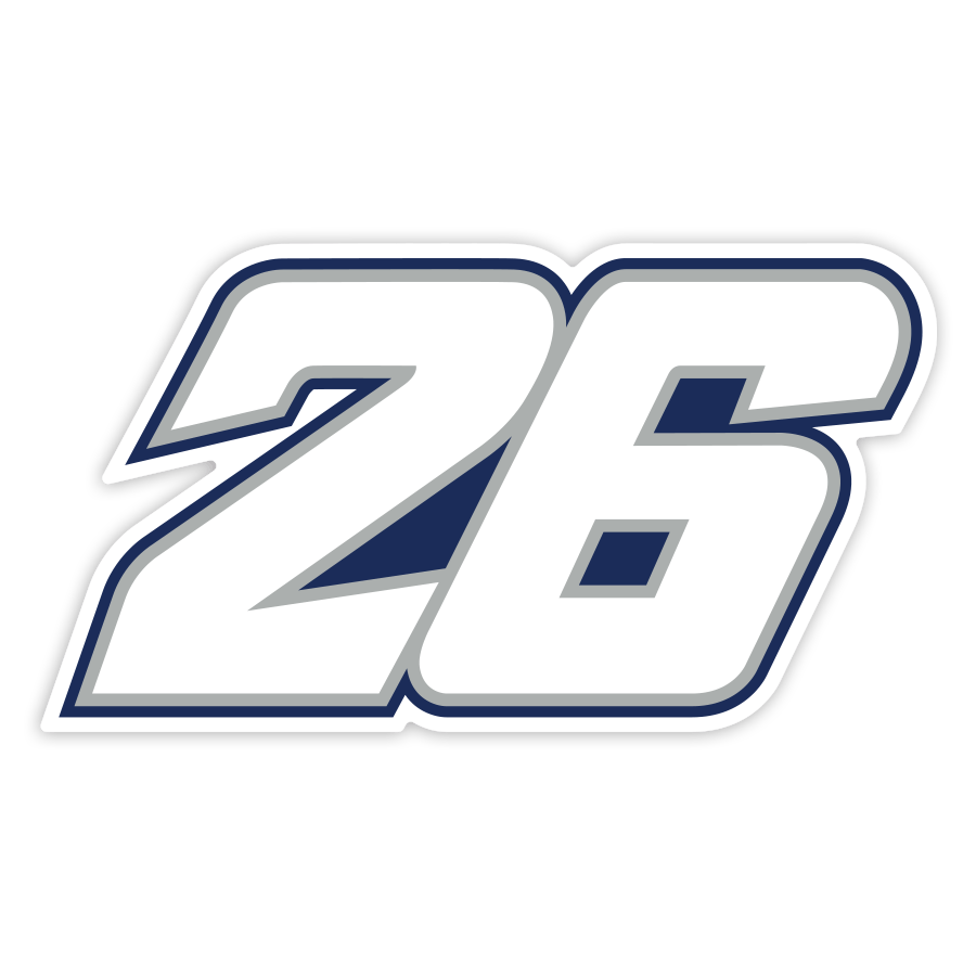 Pegatinas: Número 26 MotoGP Dani Pedrosa