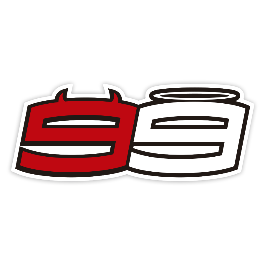 Pegatinas: Número 99 MotoGP Jorge Lorenzo