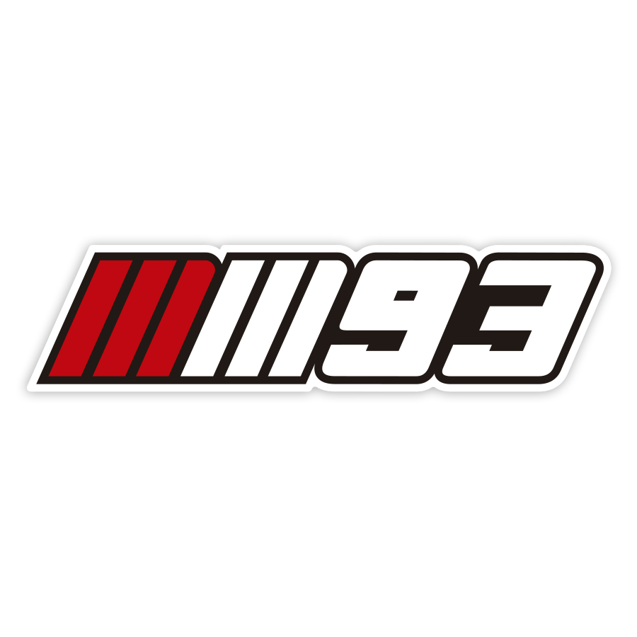 Pegatinas: Logo MM93 Marc Márquez