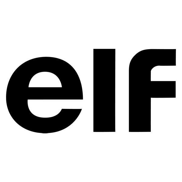 Pegatinas: Elf logo clásico