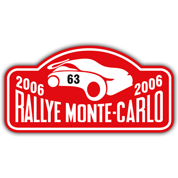 Pegatinas: Rallye Monte-Carlo 2006