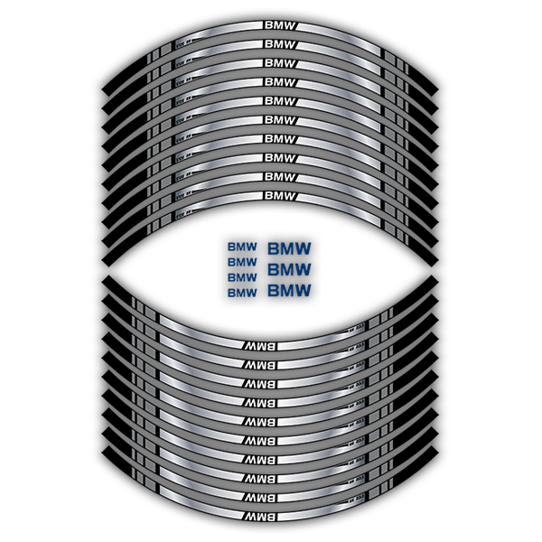 Pegatinas: Kit adhesivo Bandas llantas BMW S1000RR