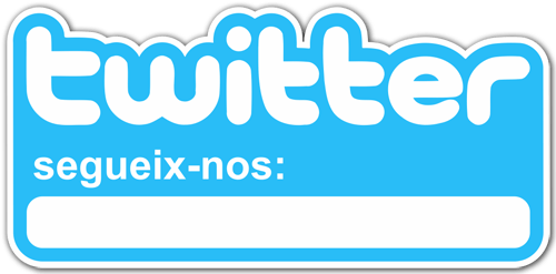 Vinilos Decorativos: Segueix-nos a Twitter