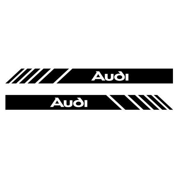 Pegatinas: Retrovisor Audi