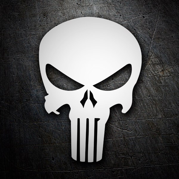 Pegatinas: Skull Punisher