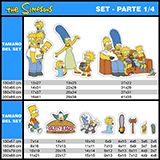 Vinilos Infantiles: Set 34X Los Simpson 6