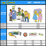 Vinilos Infantiles: Set 34X Los Simpson 8