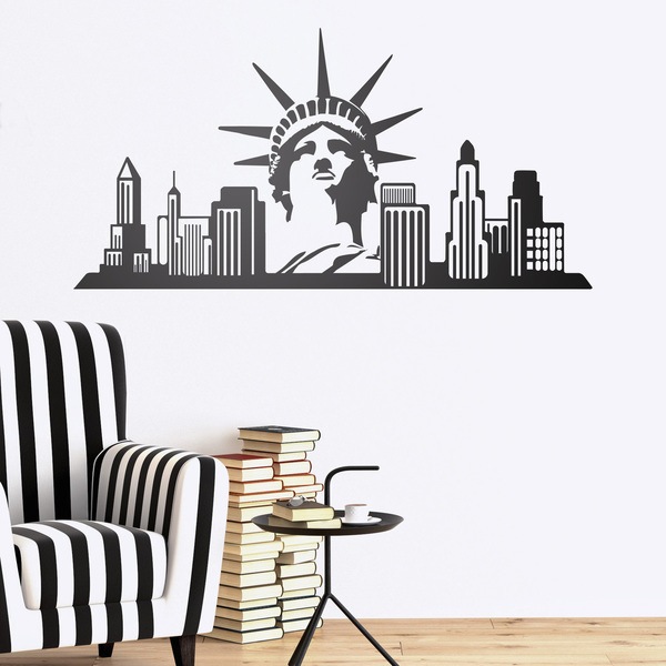 Vinilos Decorativos: New York Skyline