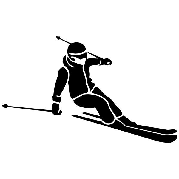 Pegatinas: Esquí Descenso