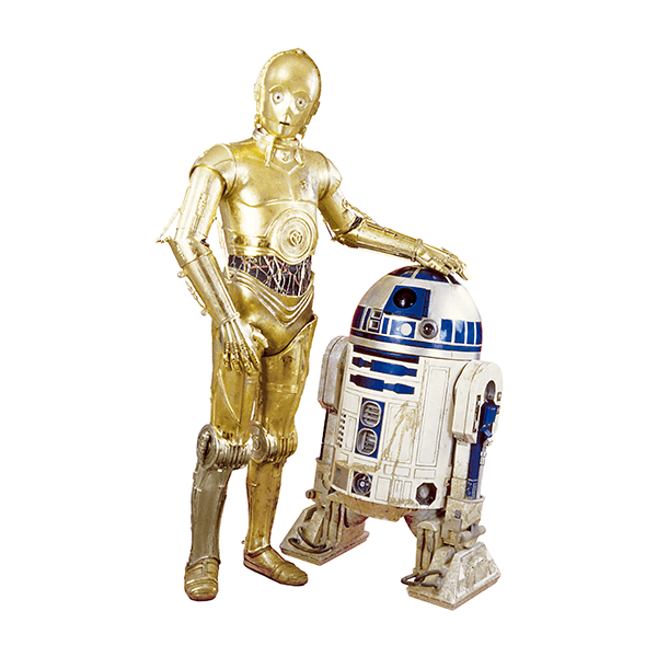 Vinilos Decorativos: C3PO y R2D2