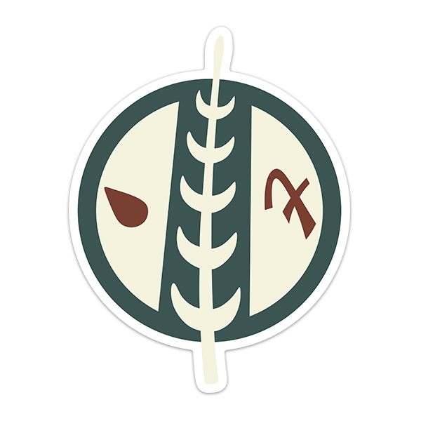 Vinilos Decorativos: Escudo Mandalorian