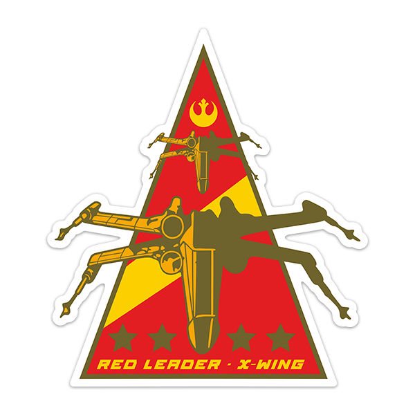 Vinilos Decorativos: Red Leader - X-Wing