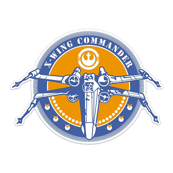 Vinilos Decorativos: X-Wing Commander