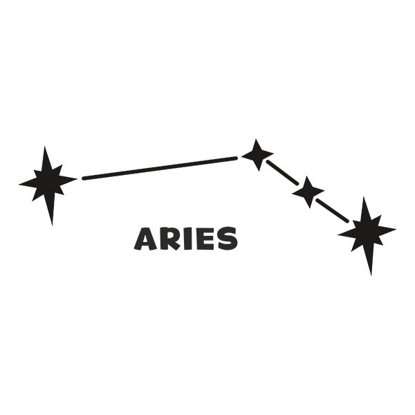 Vinilos Decorativos: Constelación Aries