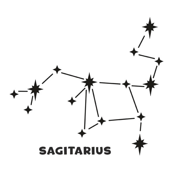 Vinilos Decorativos: Constelación Sagitario