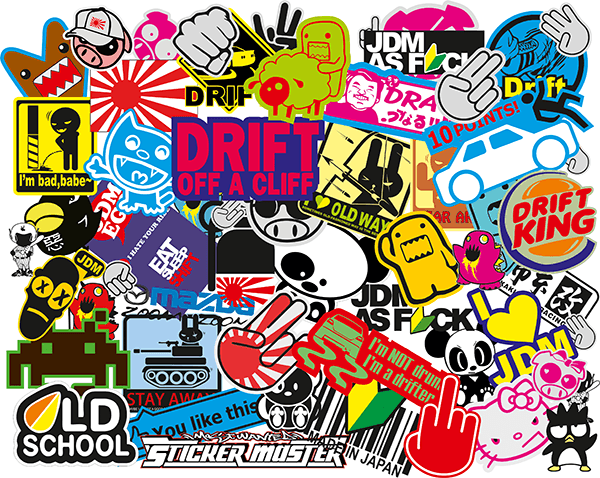 Pegatinas: Sticker Bomb 4