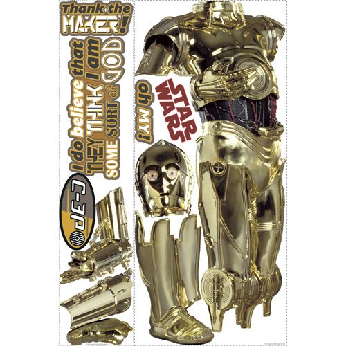 Vinilos Decorativos: C3PO en Tamaño real