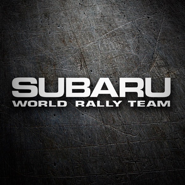 Pegatinas: Subaru World Rally Team