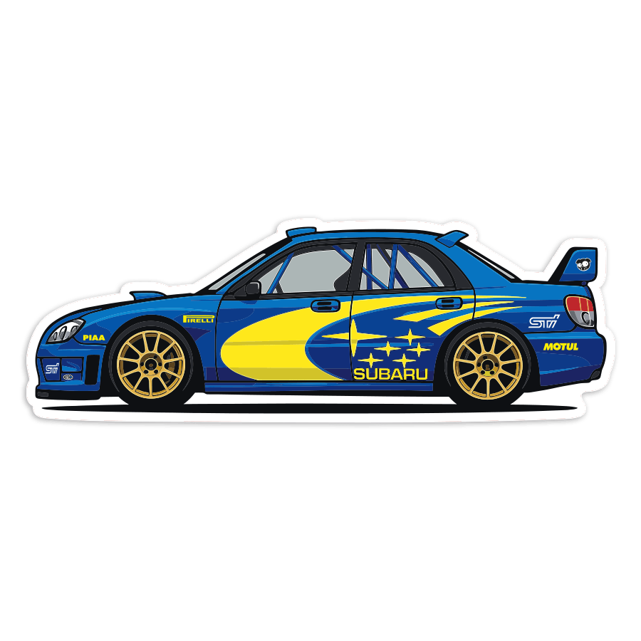 Pegatinas: Subaru Impreza WRC