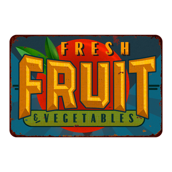 Vinilos Decorativos: Fresh Fruit & Vegetables