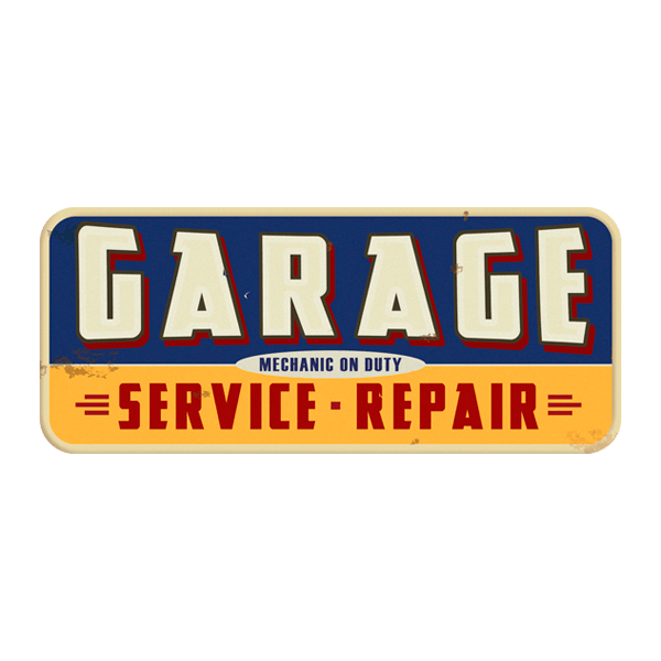 Vinilos Decorativos: Garage Service Repair