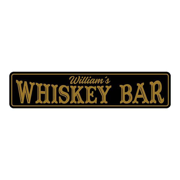 Vinilos Decorativos: Whiskey Bar