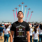 Camisetas: 40 Aniversario Patrulla Águila 3