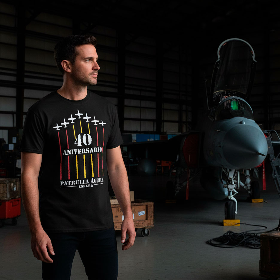 Camisetas: 40 Aniversario Patrulla Águila