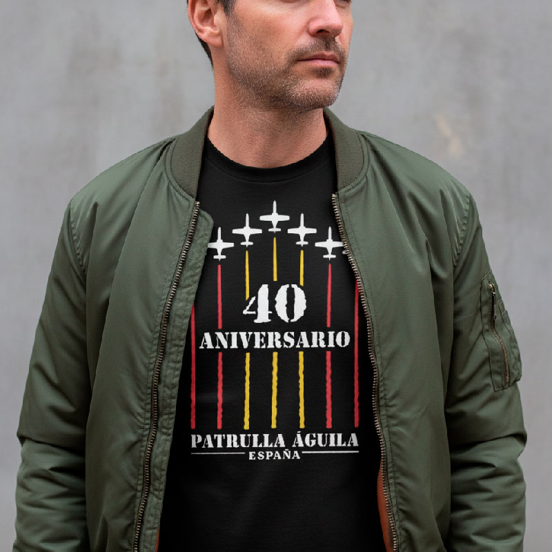 Camisetas: 40 Aniversario Patrulla Águila
