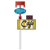 Vinilos Decorativos: Cartel Mar Cafe RR Twin Peaks