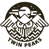 Vinilos Decorativos: Búho y símbolo Twin Peaks