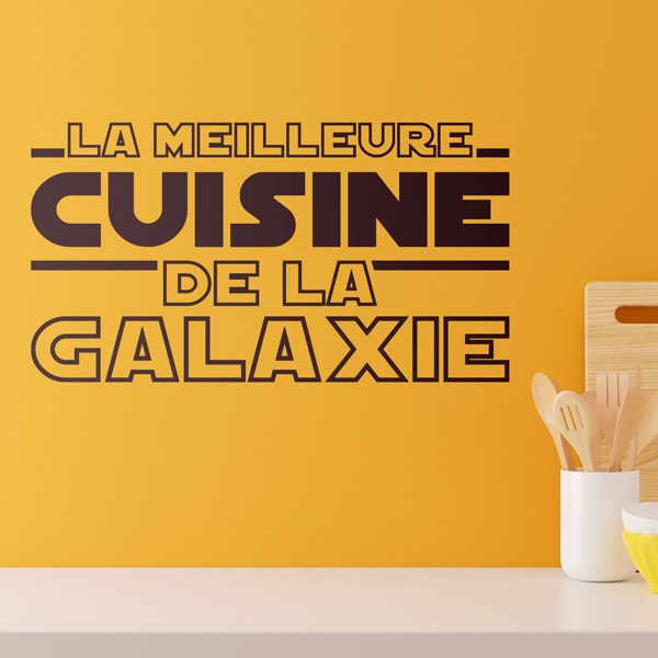 Vinilos Decorativos: La Mejor Cocina de la Galaxia en Francés