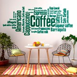 Vinilos Decorativos: Café en Idiomas 2