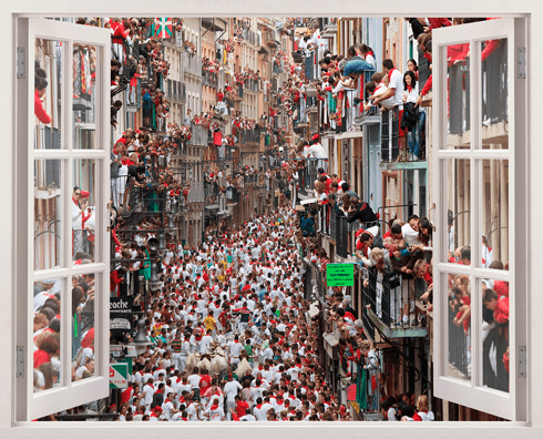 Vinilos Decorativos: Encierros de San Fermín