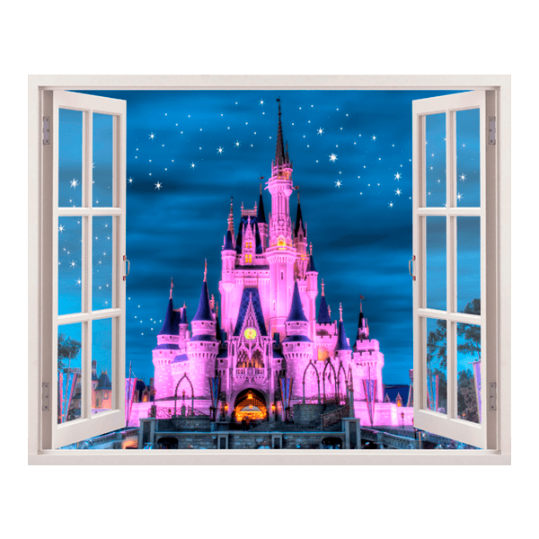 Vinilos Infantiles: Castillo de Disney